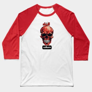 Red Skull Culture, Festival t-shirt, Unisex t-shirt, tees, men's t-shirts, women's t-shirts, summer t-shirts, trendy t-shirts, cool t-shirts Baseball T-Shirt